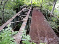 残されている鉄橋